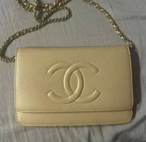 chanel wallet chain beige|chanel timeless wallet on chain.